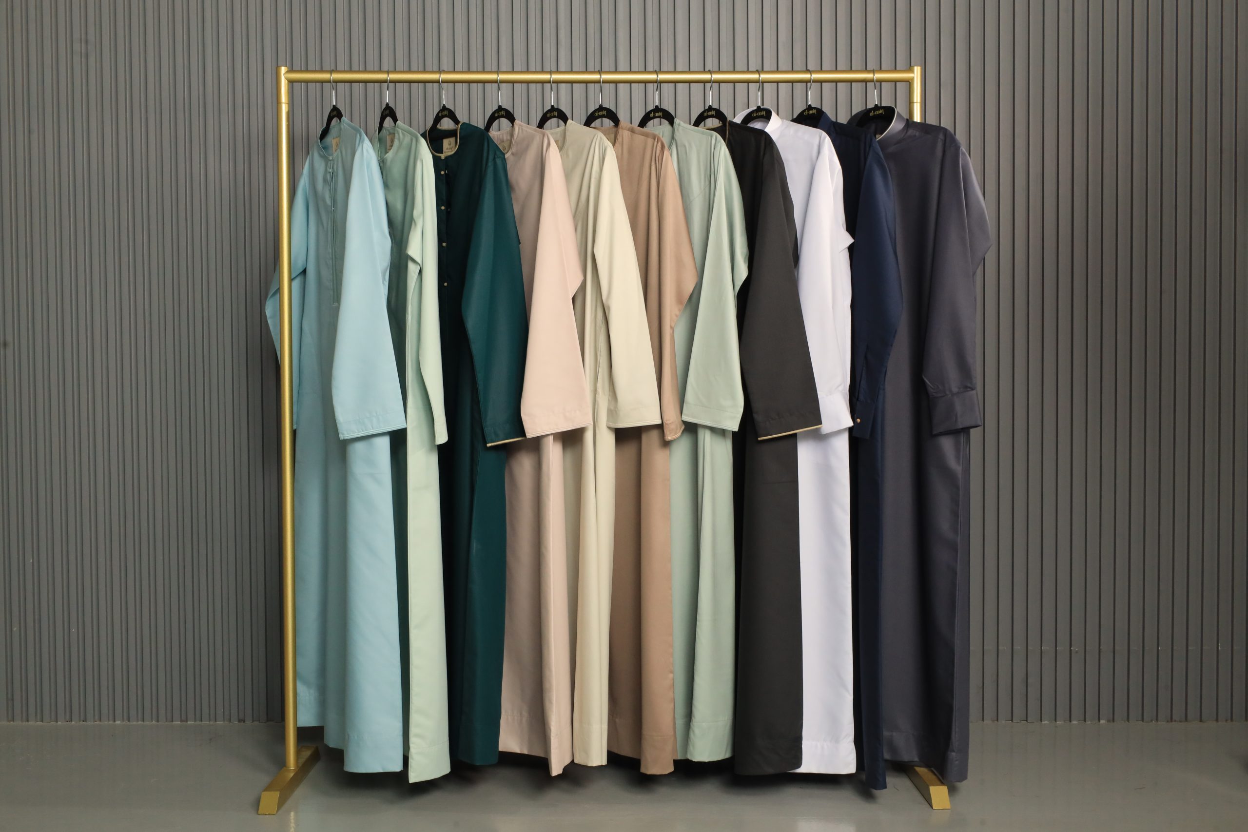 thobes on a rail | Eid gifts