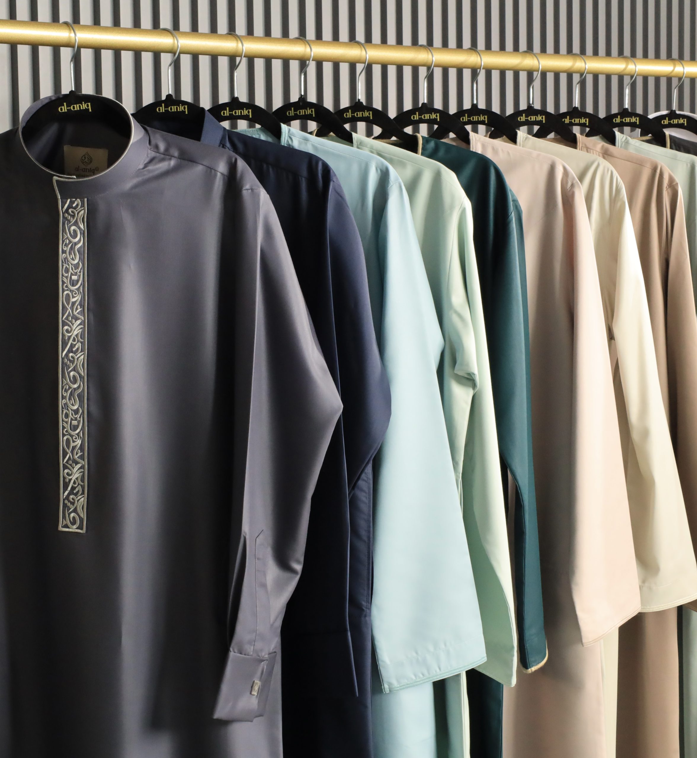 Ramadhan/Eid thobes on a rail | what are thobes